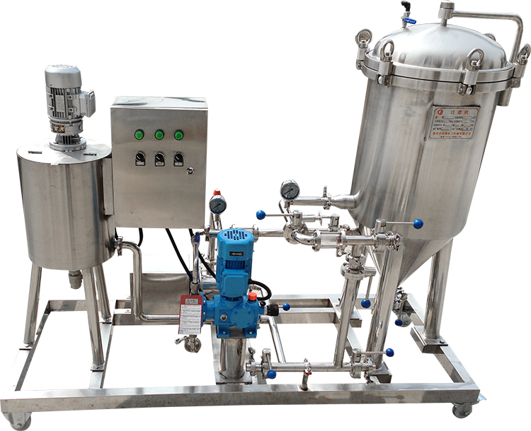 Brewery Equipment-Beer Filtration Equipment --Candle DE Filter